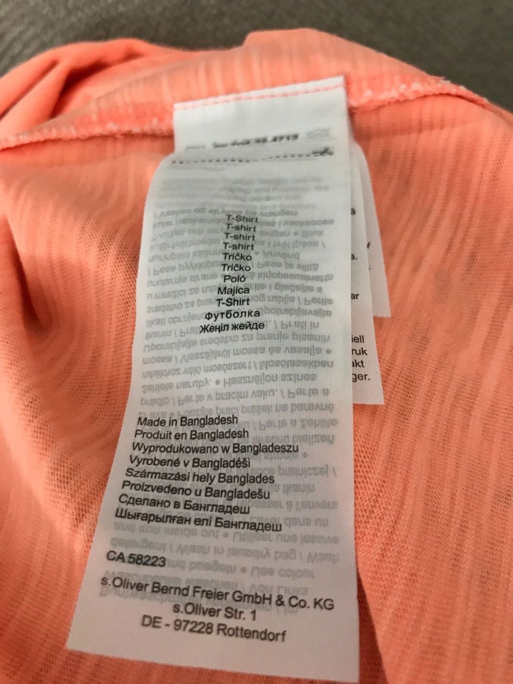S.Oliver Blusen, T-Shirts & Tops: T-Shirt - s.Oliver - Grösse 176 – Neu (gemäss Beschreibung) aus Oberuzwil von jabano 3