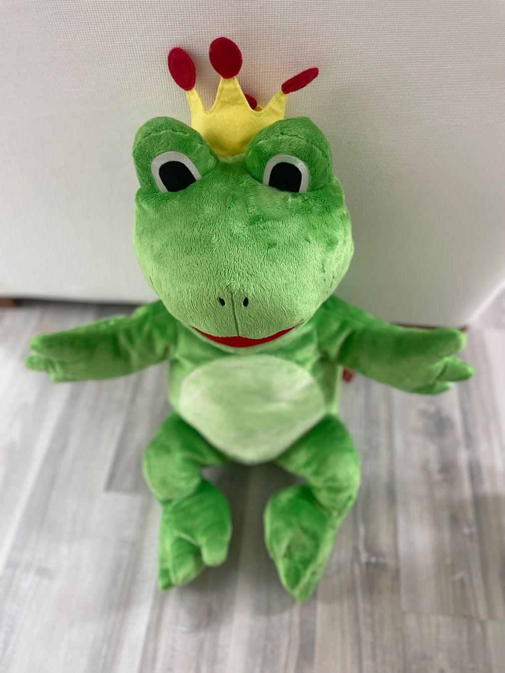 Giocattoli: Plüschtier Froschkönig 50cm – Usato da Hellikon venduto da Giojo 1