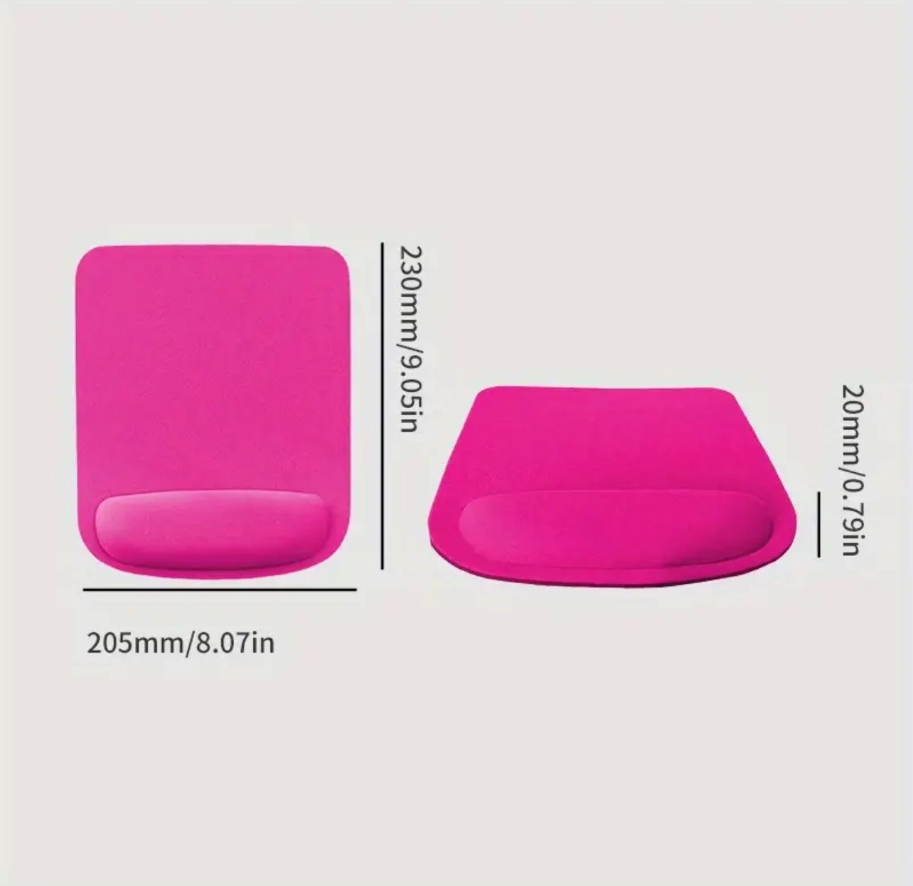 Mausmatten: Ergonomisches Mauspad mit Handgelenkauflage – Neu und originalverpackt aus Suhr von SchnapperCH