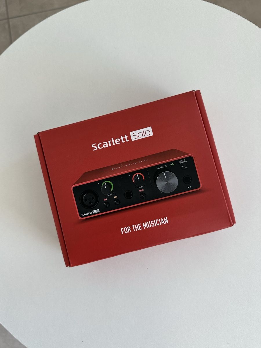 Focusrite Attrezzatura per studi di registrazione: Focusrite Scarlett Solo (3rd Generation) USB Audio Interface – Nuovo (secondo la descrizione) da Oberuzwil venduto da PreownedAllure 2