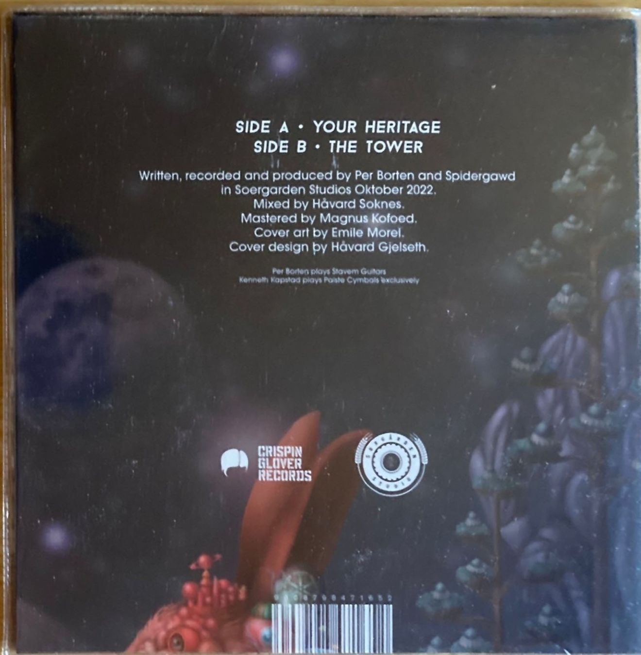 Dischi in vinile: 7" VINYL, SPIDERGAWD, YOUR HERITAGE – Nuovo (secondo la descrizione) da Unterseen venduto da andromeda55 2