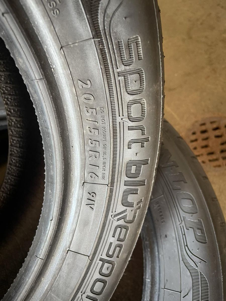 Pneumatici & Ruote complete: Dunlop 205/55/16 Sommer  – Usato da Grosswangen venduto da her_59rt 2