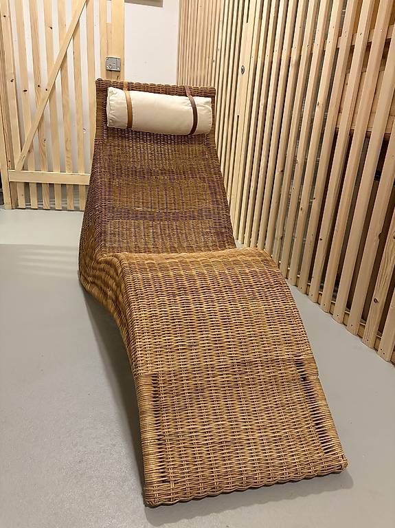 Poltrone: Vintage Karlskrona Wicker Loungesessel – Usato da Lungern venduto da pas_25kg 1