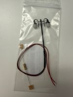 4x 2xLED Laterne Lenzburger Steige 57mm / HO