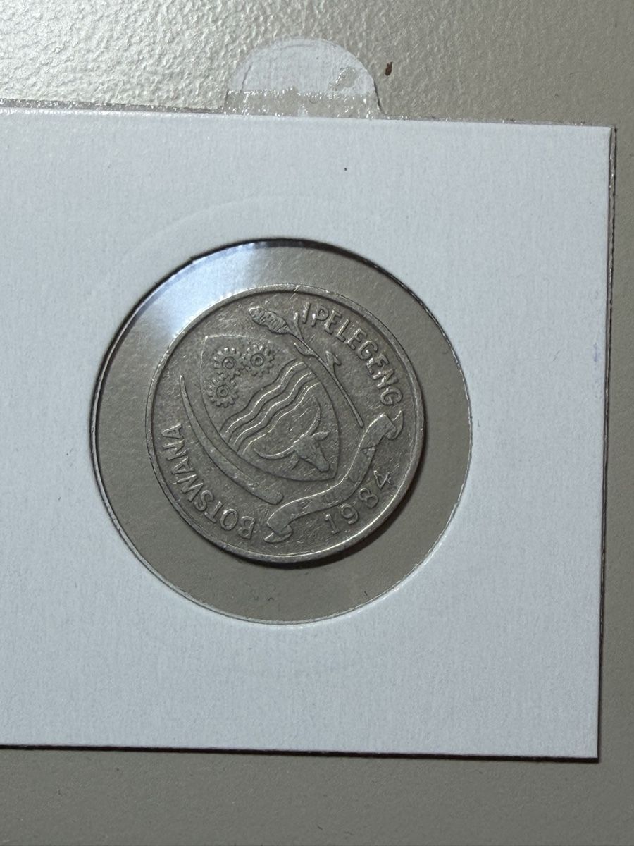Tutti le monete: Botswana - 10 Thebe - 1984 – Usato da Payerne venduto da Mike1682 1