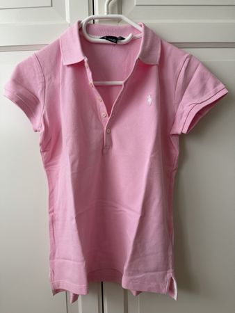 Rosa Polo Shirt Ralph Lauren, Gr. XS Kindergrösse ungetragen
