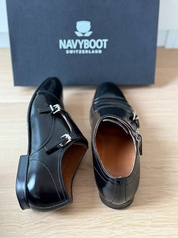 Chaussures hommes: Business Slipper von Navyboot, schwarz – D'occasion à St. Gallen par Sabrinaaa 3