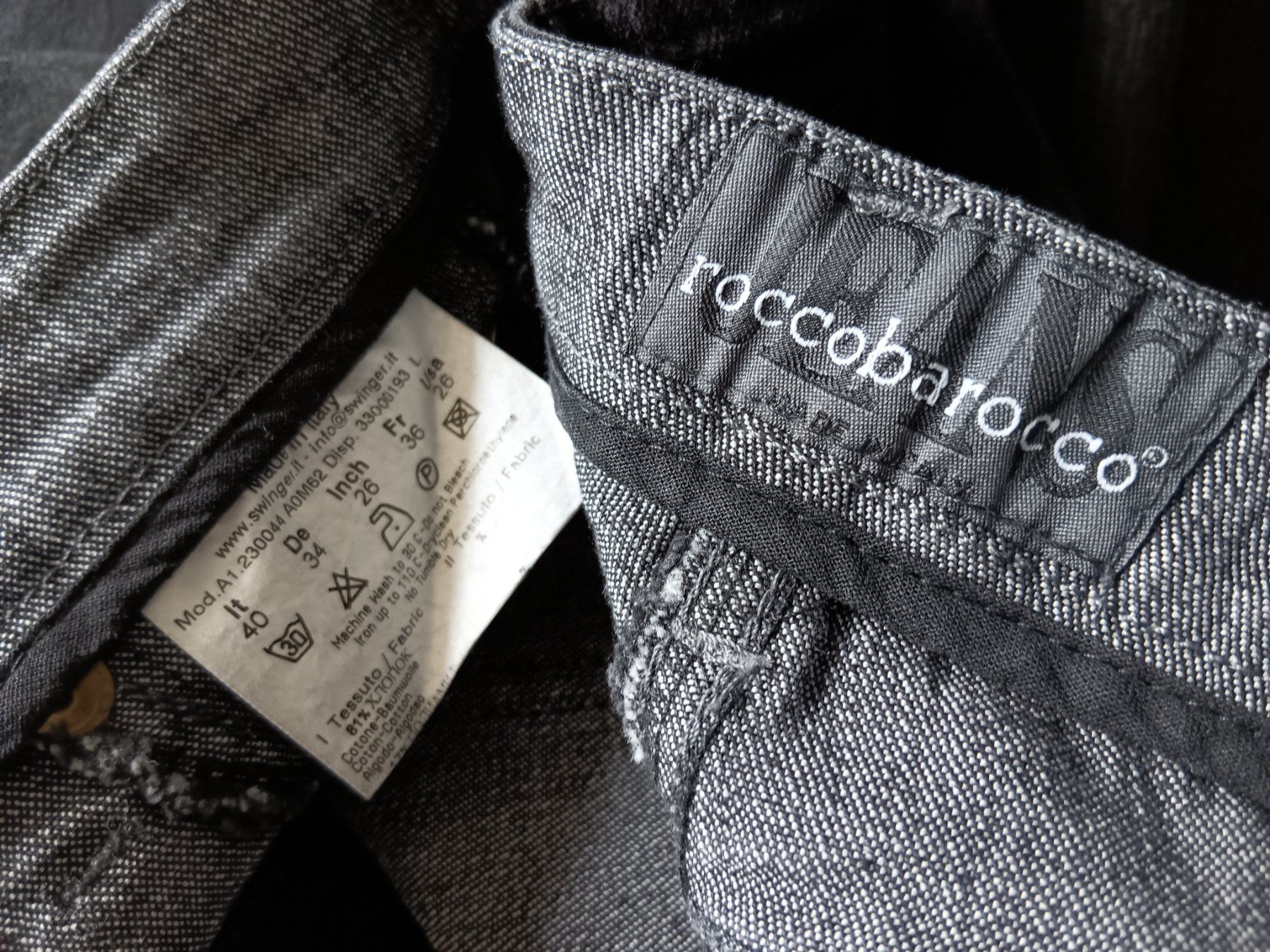 Jeans: ROCCOBAROCCO Jeans taille / Grosse 34 CH (XS) – Gebraucht aus Cossonay-ville von Super-Price-Quality 9