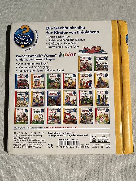 Libri: Ravensburger Junior "Unser Baby" – Usato da Kirchberg BE venduto da qualle01 4
