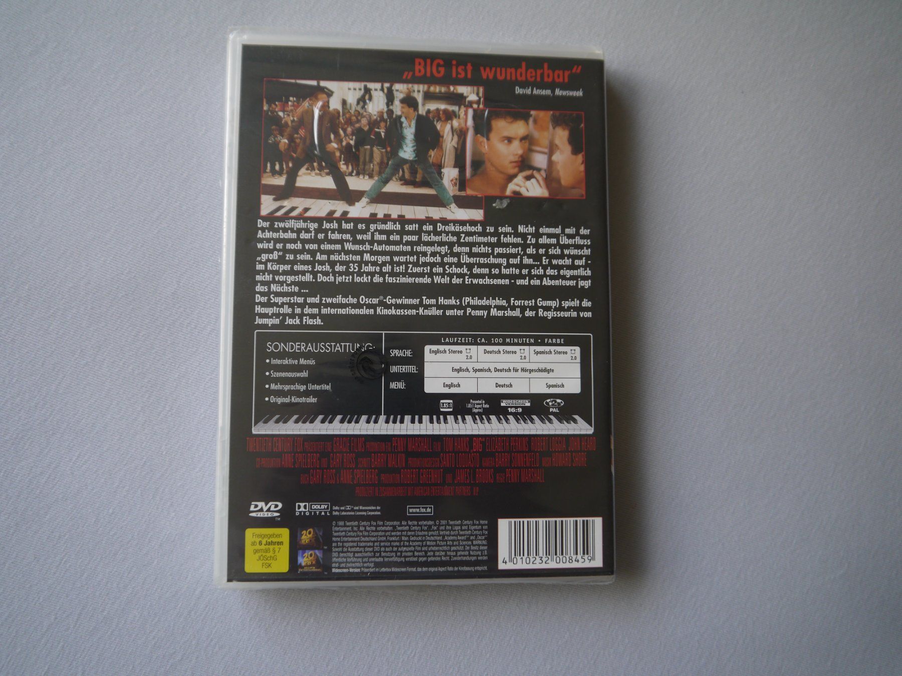 Tutti i DVDs: BIG(1988) - Tom Hanks -neu – Nuovo e nell'imballaggio originale da Hagendorn venduto da Blaf 1
