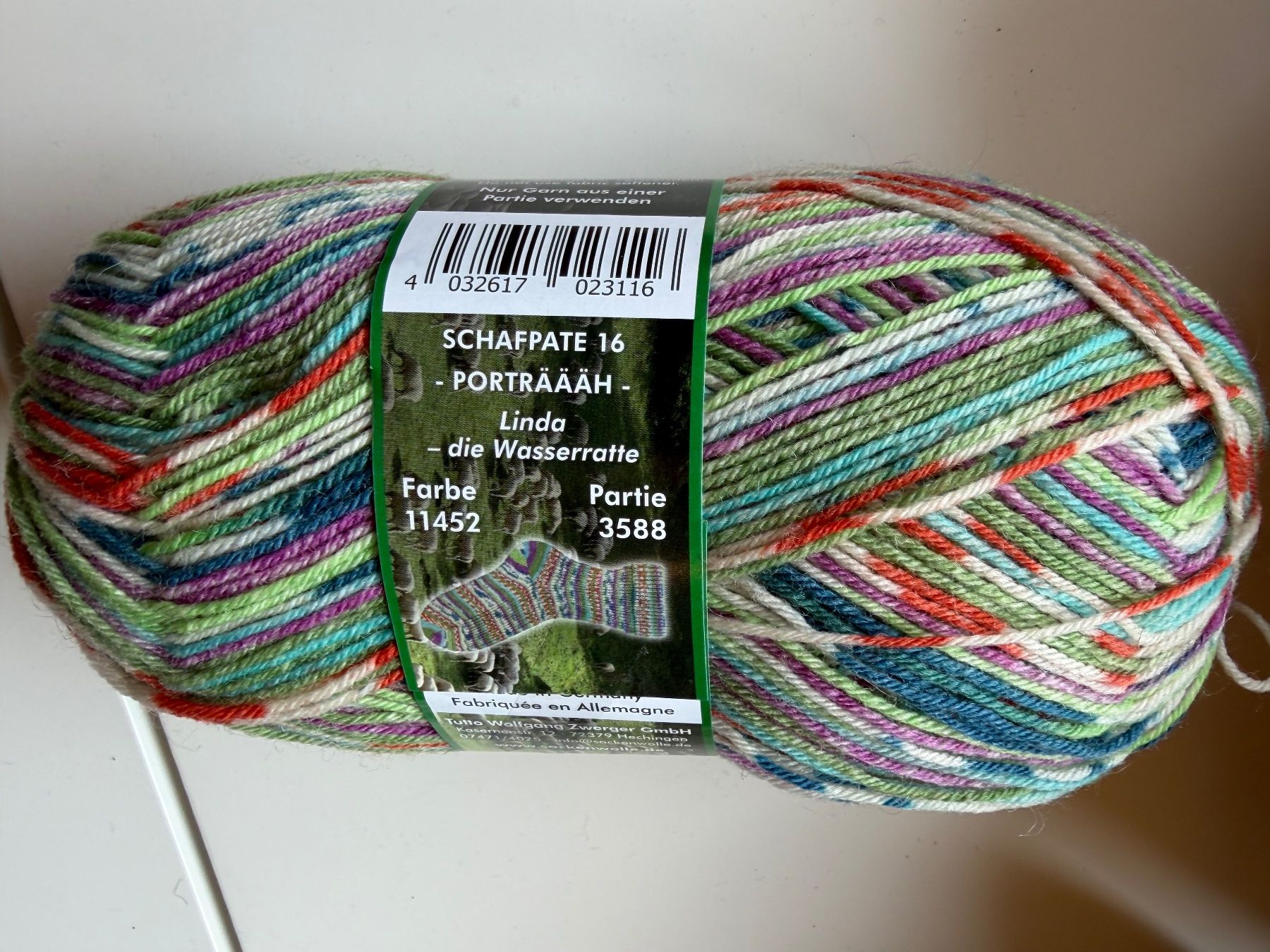 Wolle: 1Knäuel Opal Sockenwolle – Neu und originalverpackt aus Büsserach von bor_s88m 1