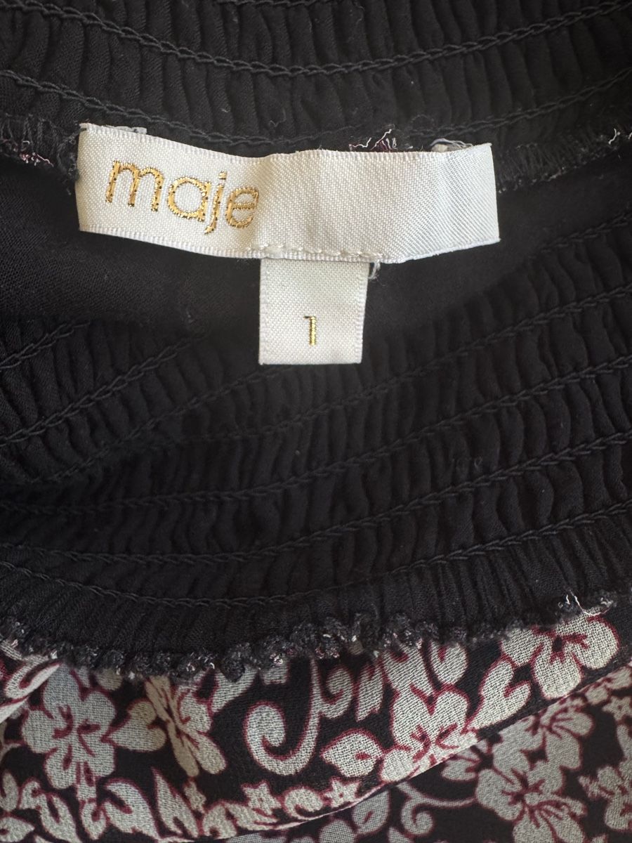 Maje Gonne: Jupe mi-longue MAJE, taille 1 imprimé floral  – Nuovo (secondo la descrizione) da Morges venduto da sandy069 5