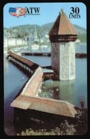 Telefonkarte ATW Kapellbrücke ungebraucht