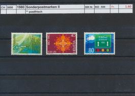 1980 "Sonderpostmarken II", ** postfrisch