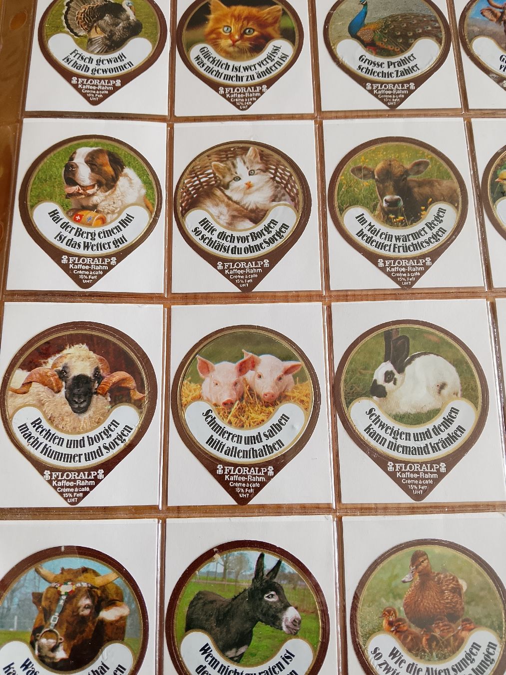 Floralp Kaffeerahmdeckel: Kaffeerahmdeckeli – Neu (gemäss Beschreibung) aus Volken von katz5 4