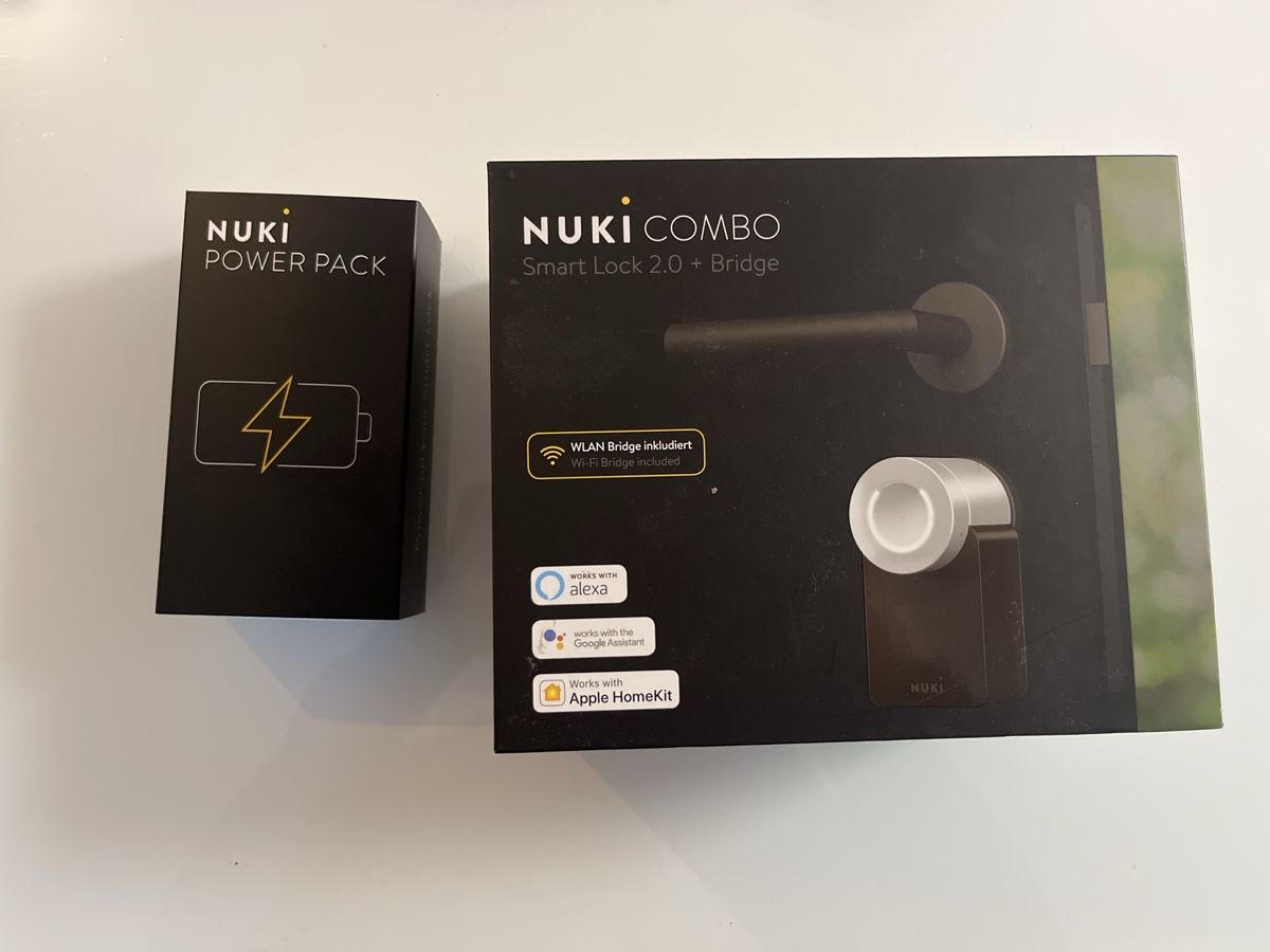 Nuki Lucchetti: Nuki Smart Lock 2.0 Combo - Inkl.Bridge, Power Pack & Opener – Nuovo (secondo la descrizione) da Dübendorf venduto da Den_777