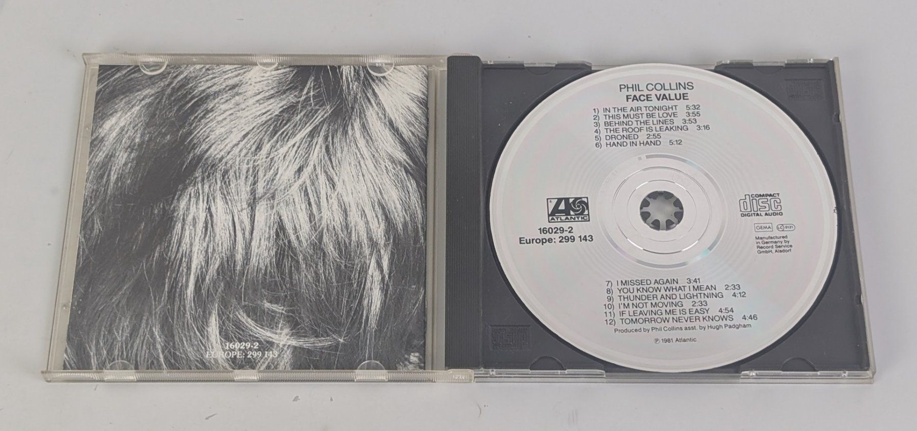 CD: Phil Collins - Face Value CD - Top – Usato da Zürich venduto da 1.Simon 2