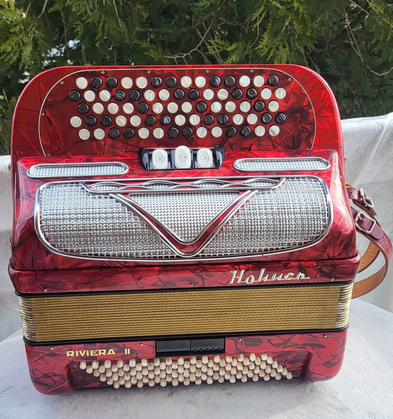 Musikinstrumente: Accordéon hohner Riviera II – Gebraucht aus Penthalaz von EvandroLuz