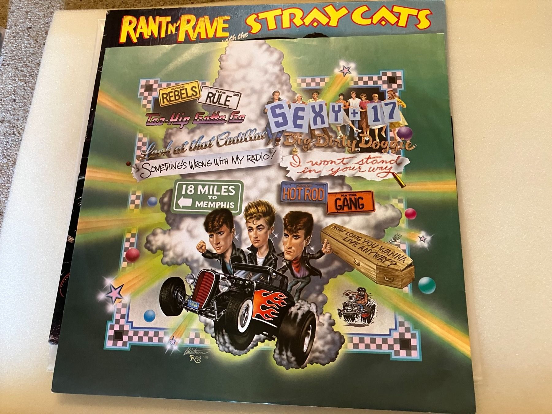 Dischi in vinile: Stray Cats – Usato da Aarwangen venduto da Jukebox3 5