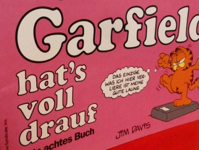 Stoffbeutel Garfield Stimmungen – 100% Baumwolle, 10 Liter, 30 Cm Henkellänge – Lustiger Einkaufs- & Tragebeutel