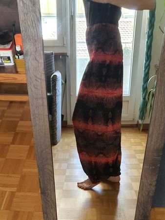 Luftige Pumphose Sarouelhose Aladinhose Haremshose