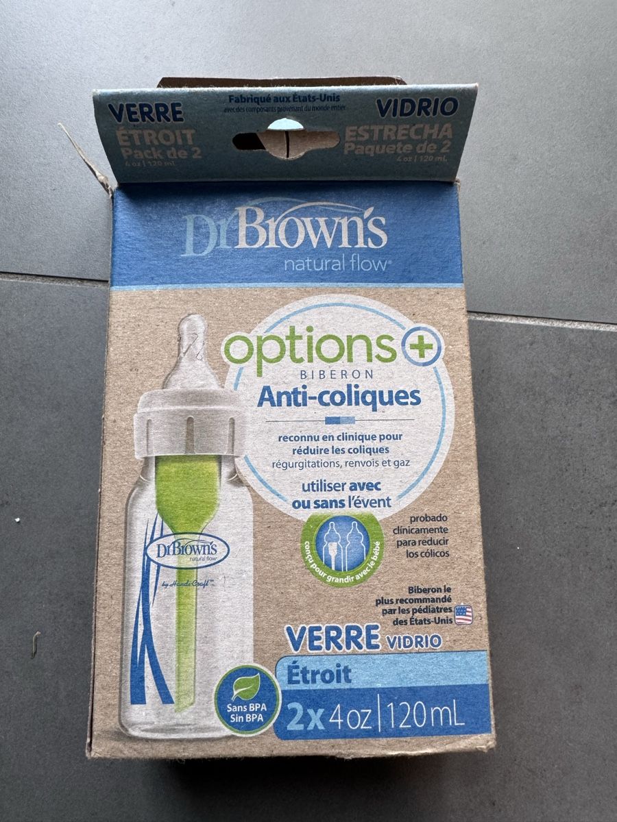 Baby-Mahlzeiten: Dr. Brown's Anti-Colic Bottles, 2-Pack, Like New Condition – Neu und originalverpackt aus Zürich von lui_ns5h