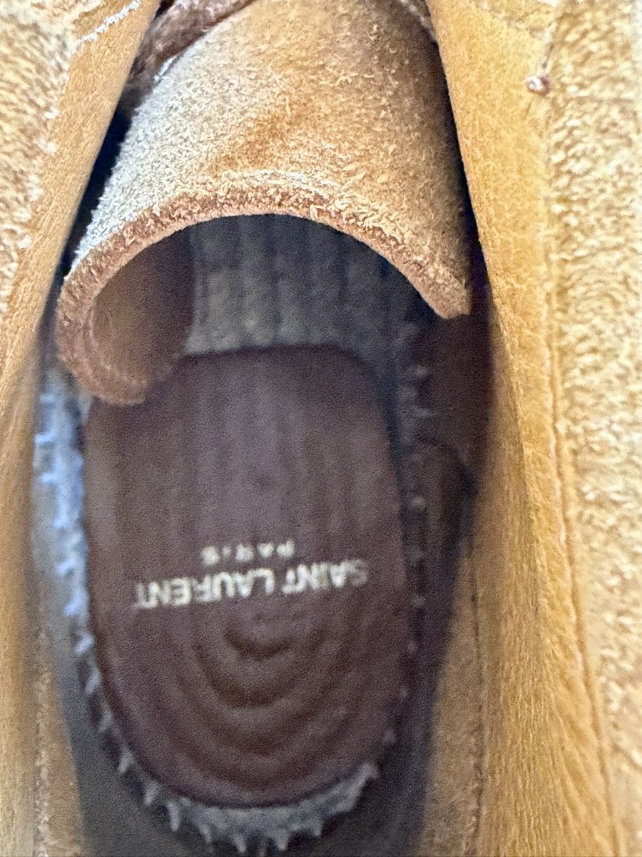 Saint Laurent Damenschuhe: Saint Laurent chaussures daim à franges – Gebraucht aus Genève von bisounours23 3