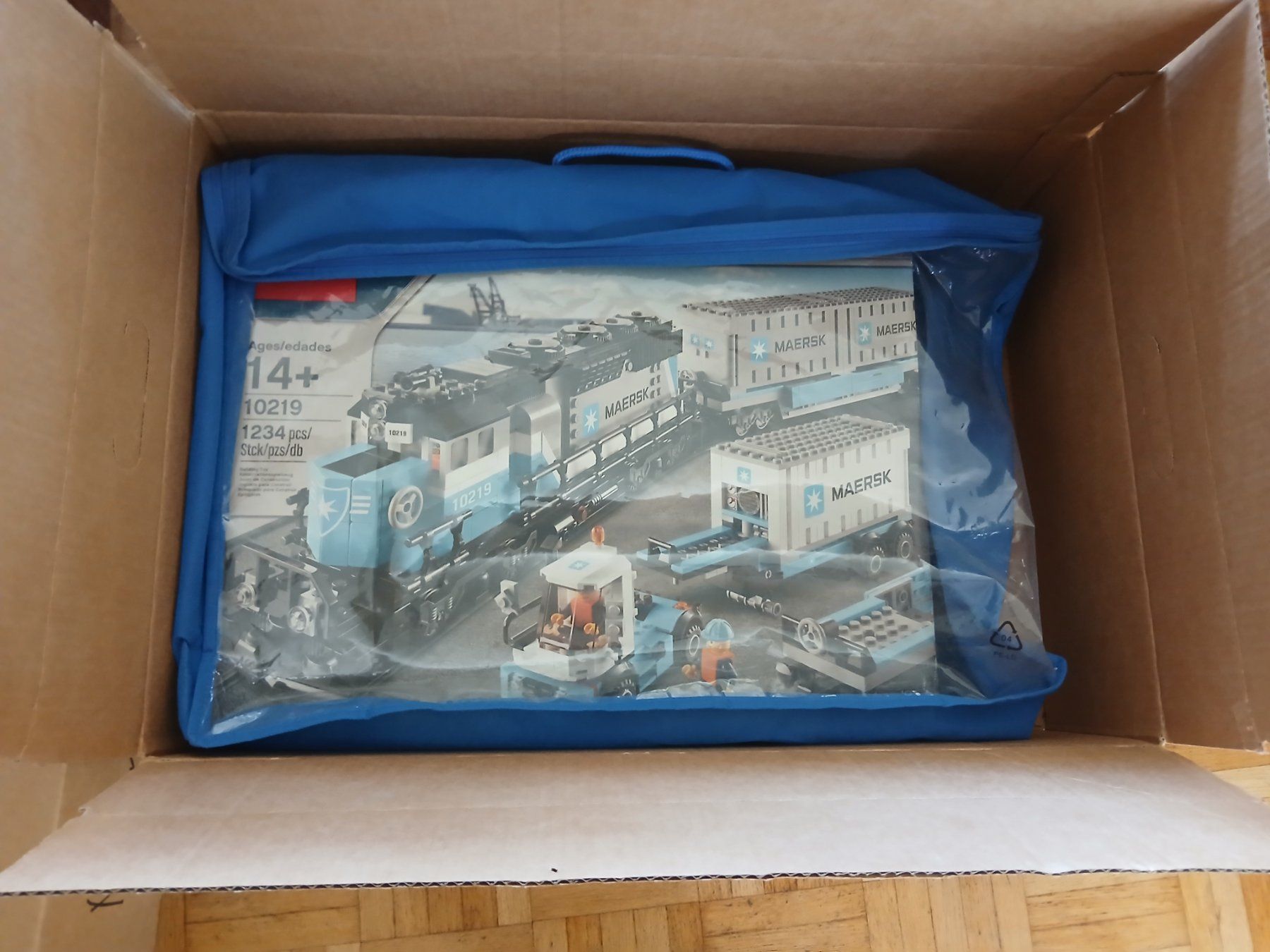 Lego Baukästen: LEGO Maersk Container Train 10219 – Gebraucht aus winterthur von Mahir92 1