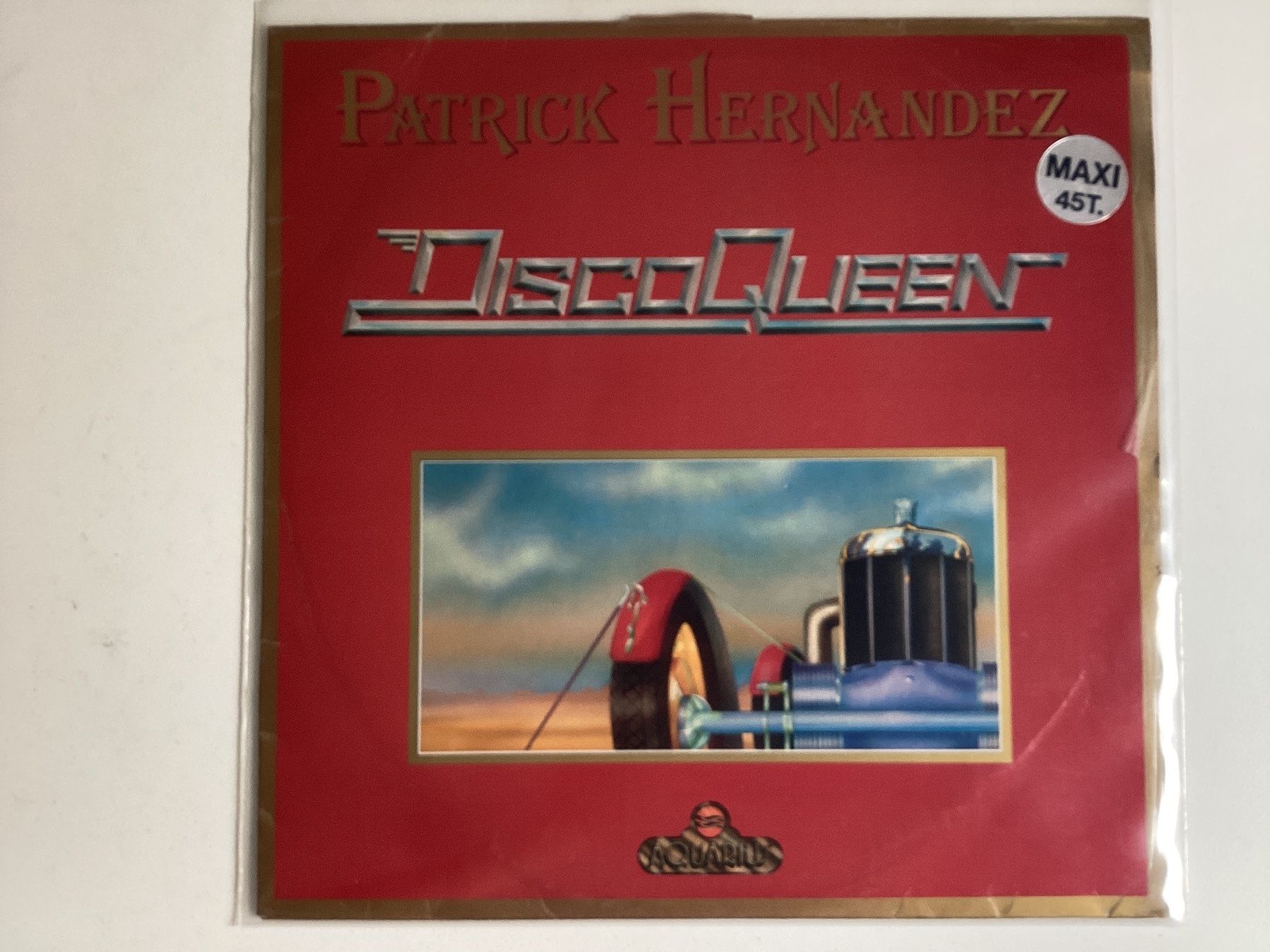 Vinyles: Patrick Hernandez Maxi-Single - Disco Queen (Seem Split) – D'occasion à Gutenswil par Hamzian