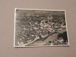 Ansichtskarte Karte Stadt Solothurn SO Flugansicht 1937