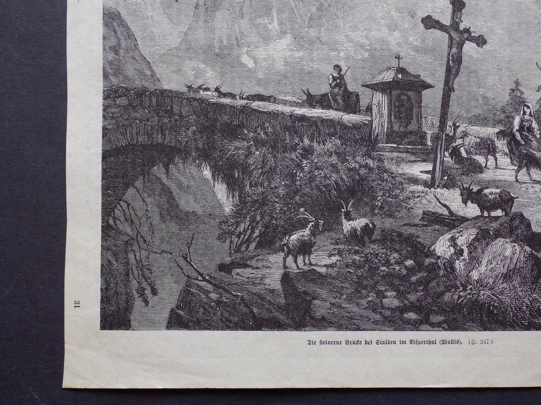 Gravures: Stalden im Wallis – D'occasion à Risch par Rischli15 3