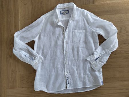 Massimo Dutti Leinen Hemd gr 146-152 / 12J