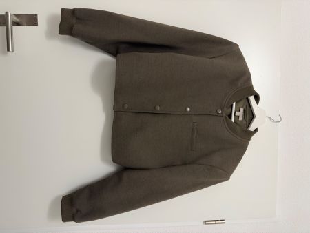 Coole Übergangsjacke, Bomberjacke, Olivgrün, Grösse S