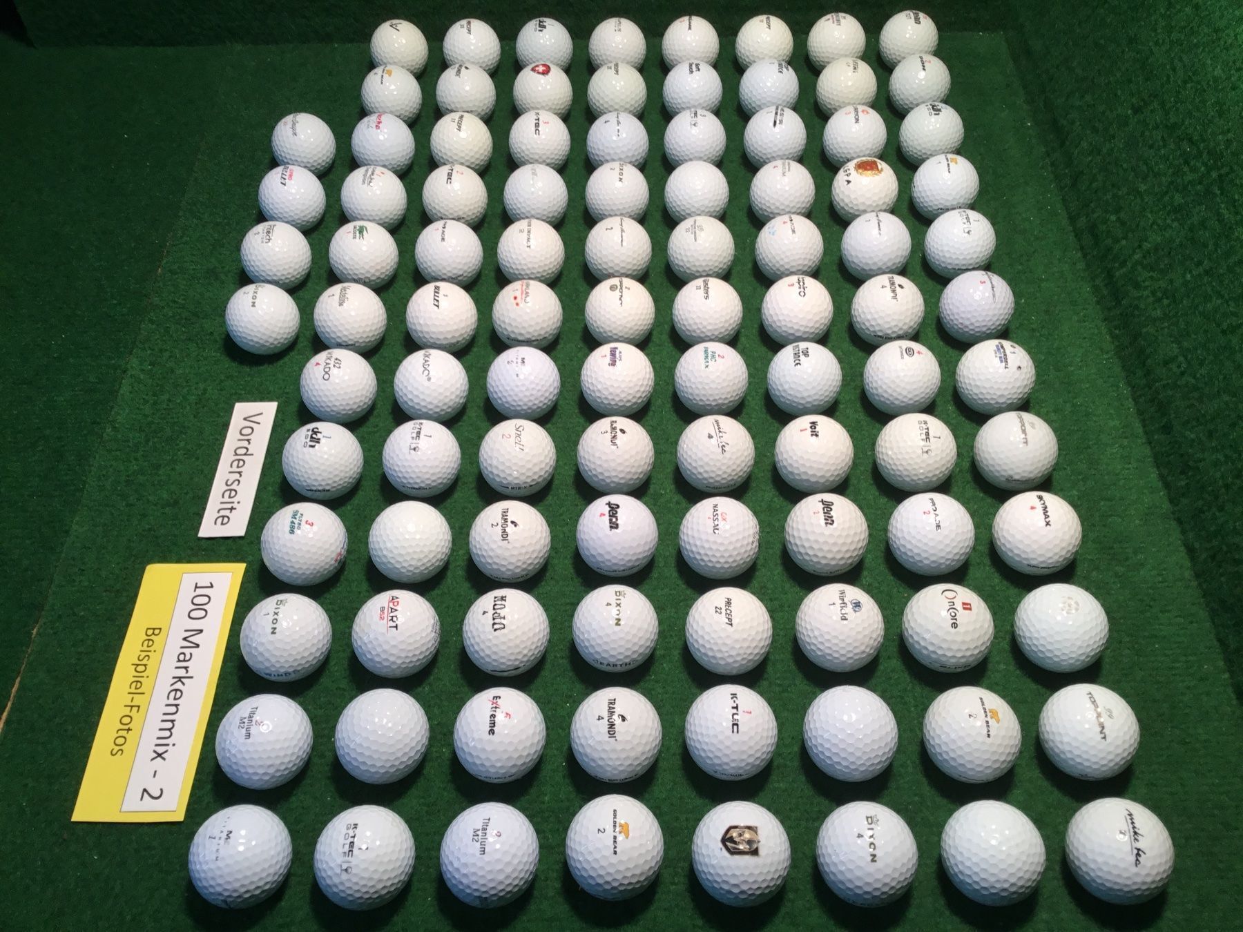 Palloni: 200 Value-Pack Golfbälle Markenmix (schön) – Usato da Bergdietikon venduto da shimano4 1