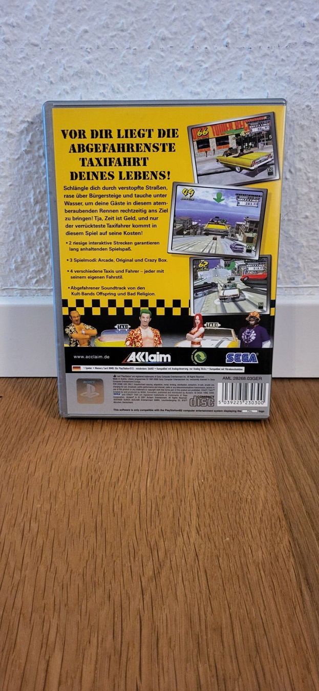 Sony Giochi: PS 2 - Crazy Taxi – Usato da Münsingen venduto da DigitaleSpielecke 1