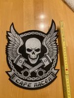 Café Racer Motorcycles Backpatch Sticker Aufnäher 1078