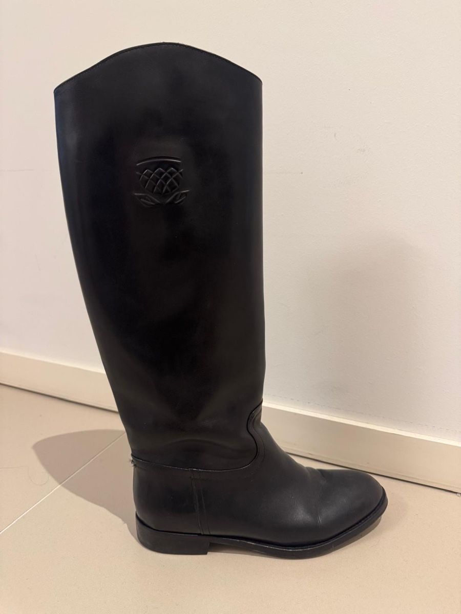 Navyboot Scarpe da donna: NAVYBOOT Classic Black Leather Riding Boots – Usato da Berneck venduto da E_ZLK