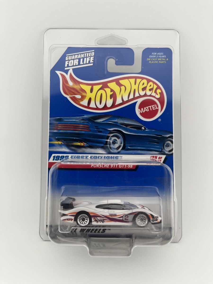 Hot Wheels Modellini d'auto: Hot Wheels Porsche 911 GT1-98 – Nuovo e nell'imballaggio originale da Rupperswil venduto da Lennox86 3