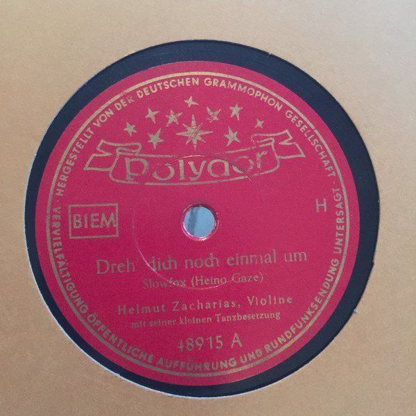 Dischi in vinile: Helmut Zacharias (Shellac, 10") – Usato da Genestrerio venduto da TheMad