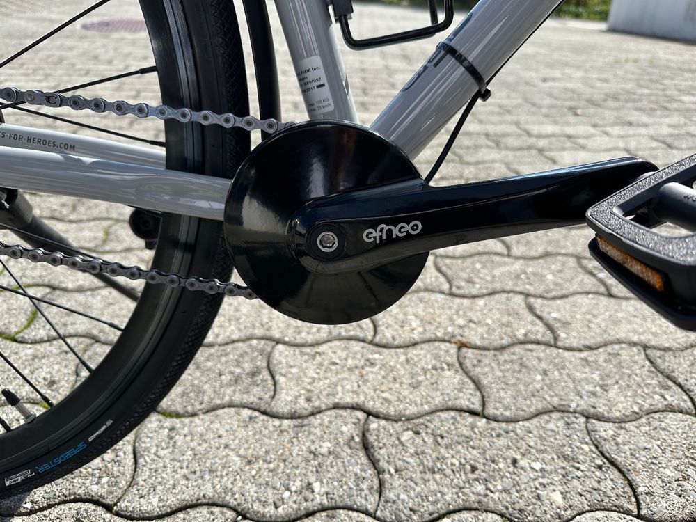 Fixie E Bike mit Zehus Antrieb und EfNEO 3 Gang Getriebe Kaufen