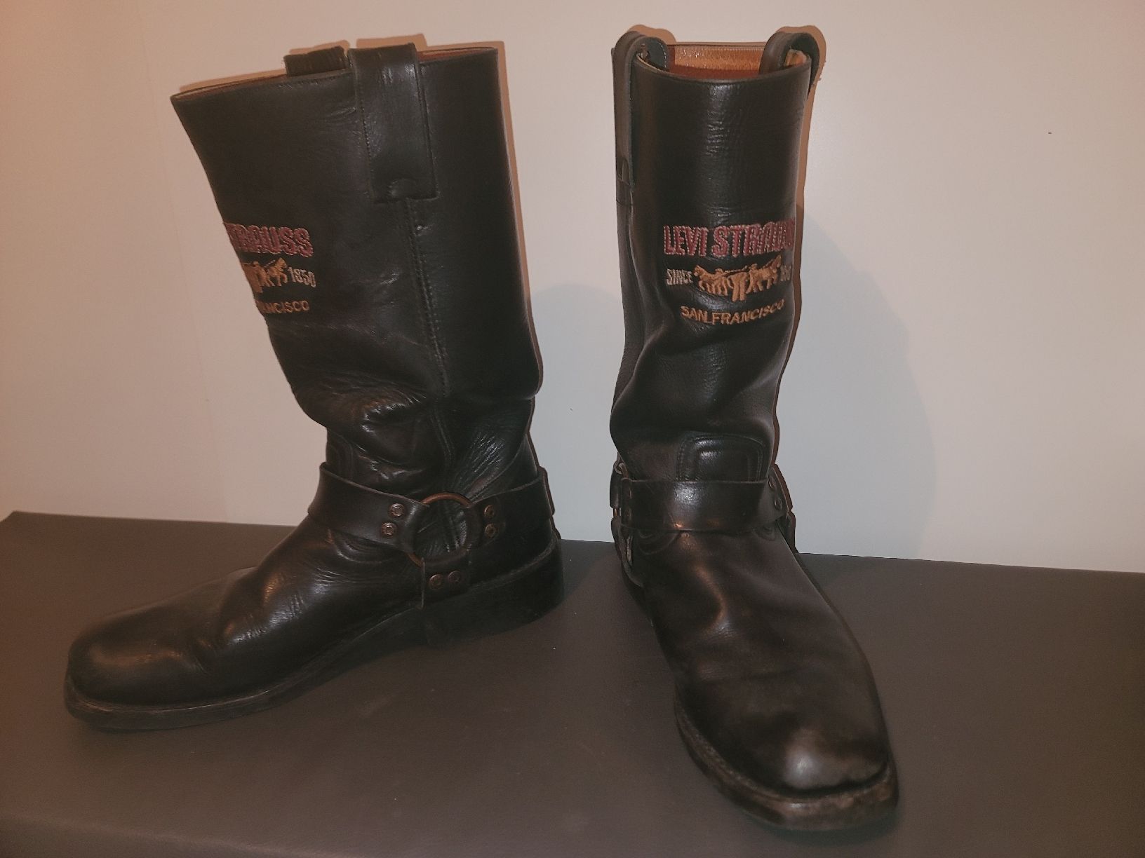 Levi's Herrenschuhe: Levi Strauss Bikerboots, harley davidson motorcycle, Levis – Gebraucht aus Zollikerberg von Nice_Name 1