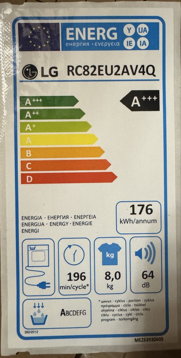 LG Wäschetrockner: Trockner LG 8kg – Gebraucht aus Winterthur von gus_wxw6 1