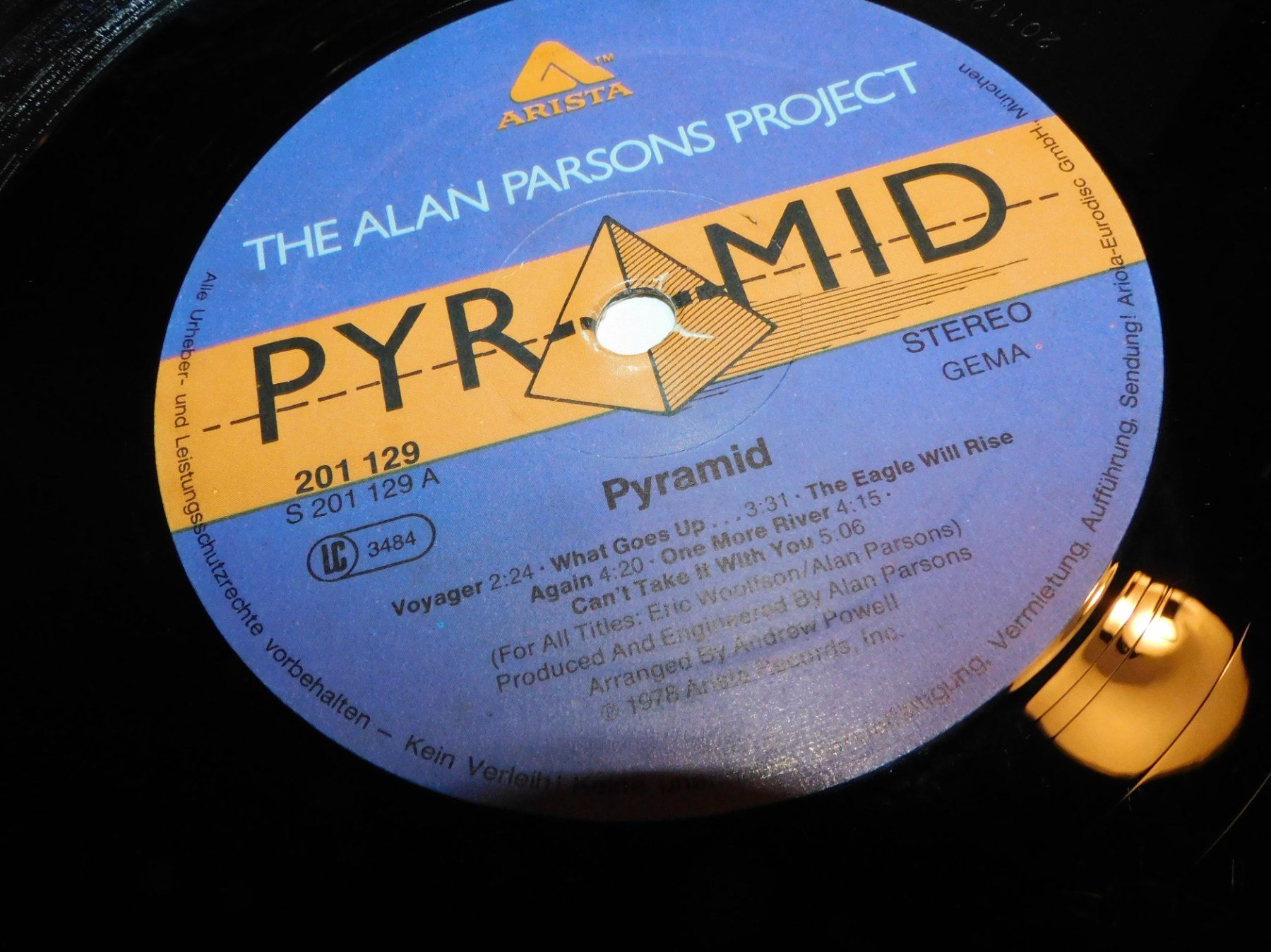 Dischi in vinile: Lp - The Alan Parsons Project Pyramid 1978 - Lp Schallplatte – Usato da Sursee venduto da 76 1