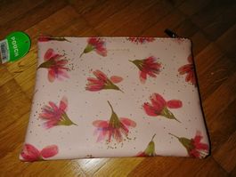 Necessaire RICO DESIGN Globus rosa/ Blumen/ Gold Pouch