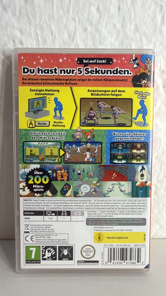 Nintendo Giochi: WarioWare: Move It! - Nintendo Switch Game, Great Fun! – Usato da Ehrendingen venduto da bubulence 1