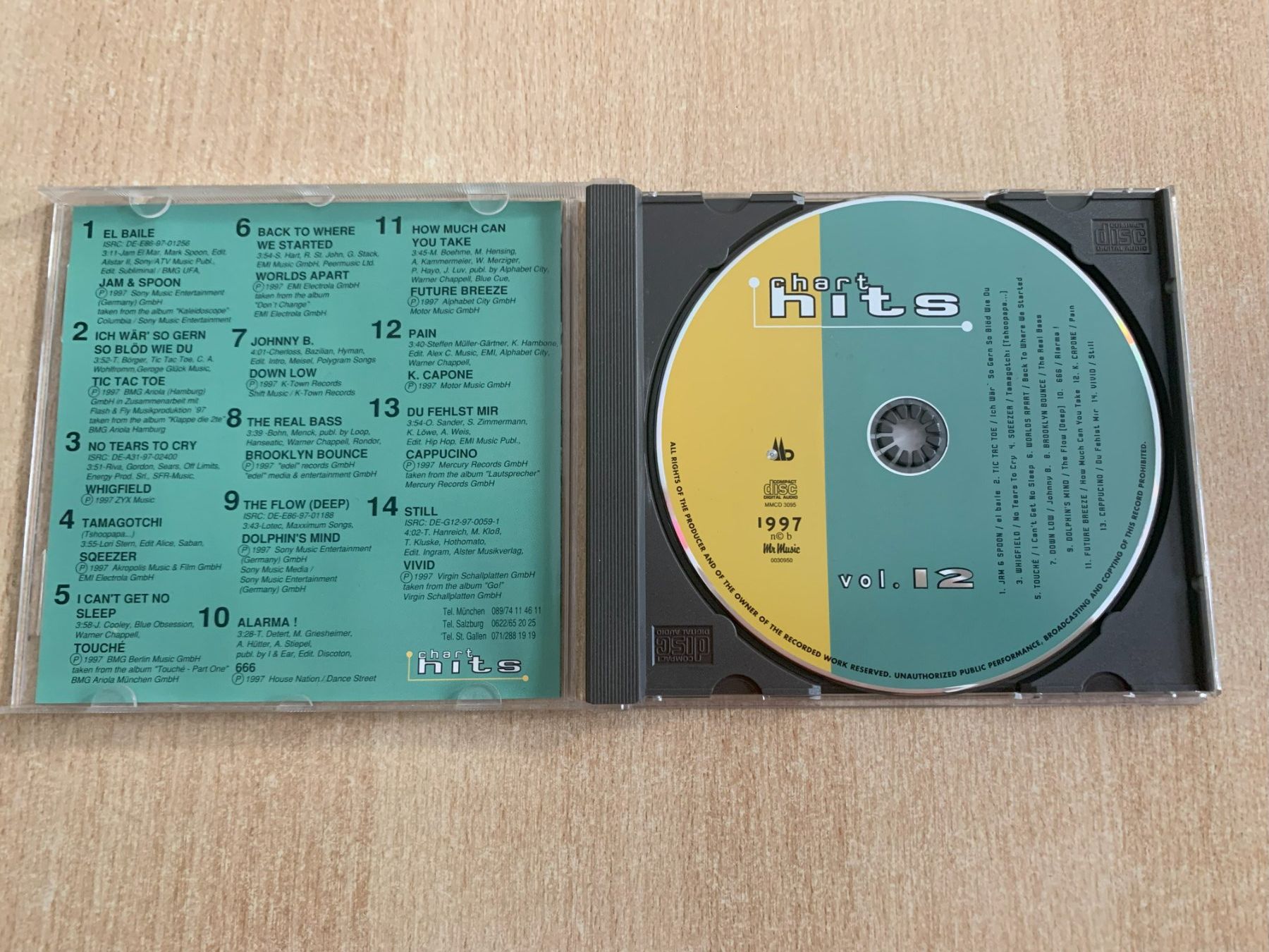 CDs: Chart Hits Vol. 12 (CD) – D'occasion à Reinach BL par con_ync2 2