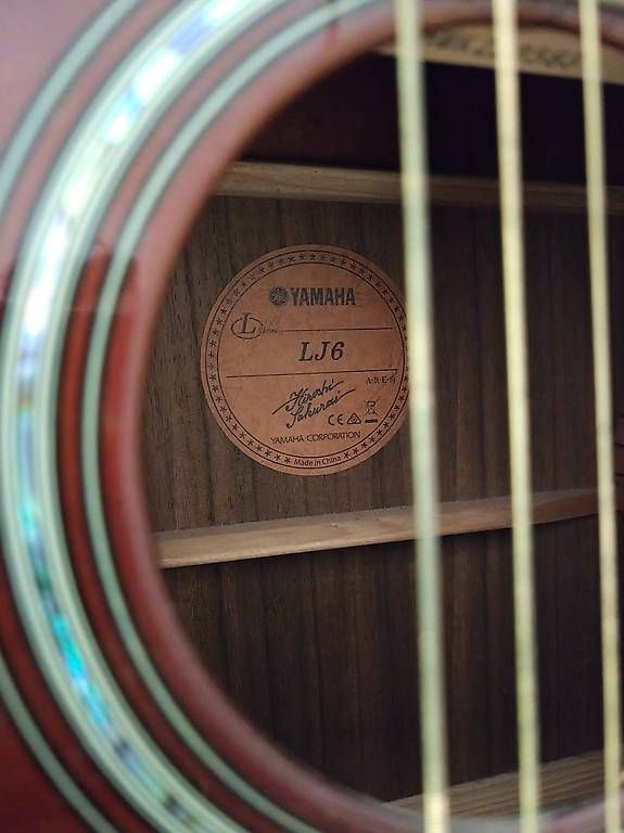 Yamaha Strumenti musicali: Yamaha acoustique LJ6 Sunburst – Usato da Rolle venduto da cH3riOs01 1