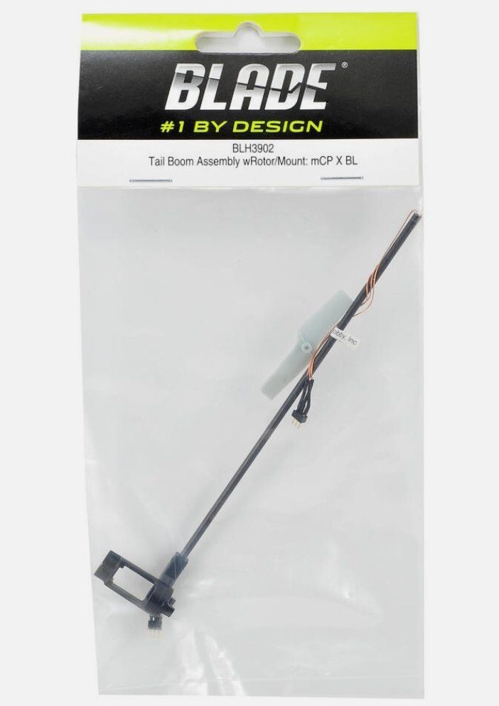 E-Flite Modellismo RC: E-FLITE BLH3902 TAIL BOOM ASSEMBLY w/ROTOR MOUNT for mCP X B – Nuovo e nell'imballaggio originale da Lausanne venduto da Techobby
