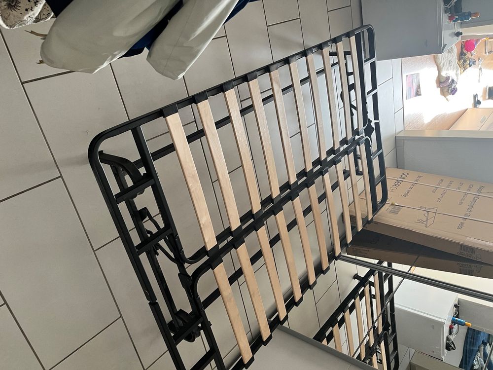 Ikea folding bed kaufen auf ricardo