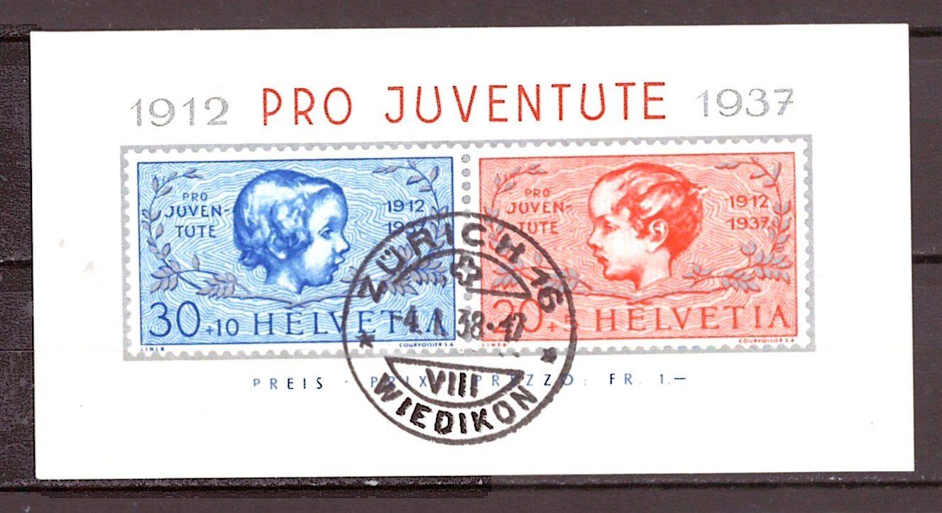Tous les timbres: # 59 --- SONDERBLOCK – D'occasion à Dübendorf par Piero2